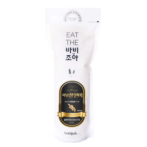 웰빙 저당 찰현미 800g